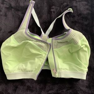 Green Victoria’s Secret sports bra 34DDD
